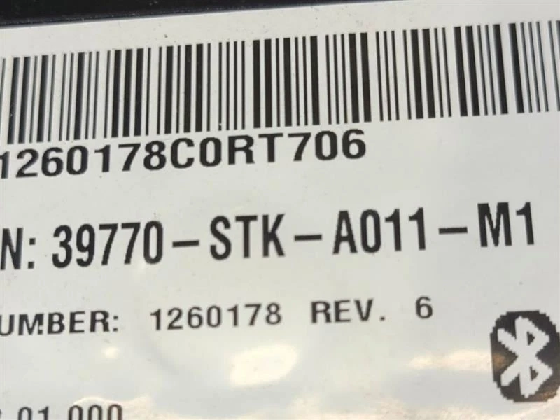 Chassis ECM Communication Bluetooth Left Dash Fits 07-09 RDX 578750 39770STKA01 Foto 2 de 4