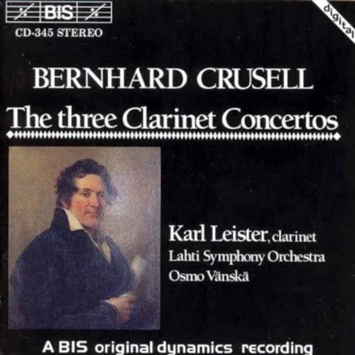 Альбом Lahti So Three Clarinet Concertos (Вабска, Лахти Со, Лейстер) (CD)