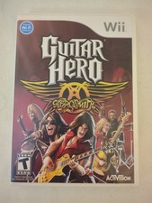 Guitar Hero Aerosmith (Nintendo Wii, 2008) Complete Tested CIB GH Activision