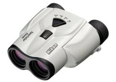NIKON Sportstar Zoom 8-24x25 White 8-24x zoom binoculars 25mm compact