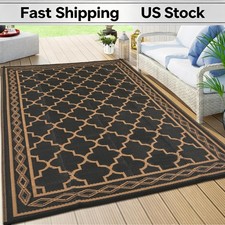 RV 5x8/8x10/9x12/9x18/10x14/10x20FT Lightweight Foldable Outdoor Camping Mat