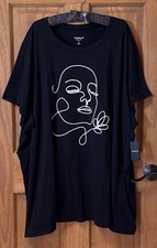 TORRID TEE SHIRT COTTON SHORT SLEEVE TOP BLOUSE T - SHIRT 6 6X 6XL 30 NEW