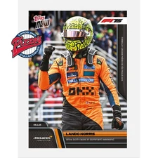 4-Card Bundle F1 São Paulo GP Kimi 2025 Formula 1 Topps NOW Cards 75-78 Presale