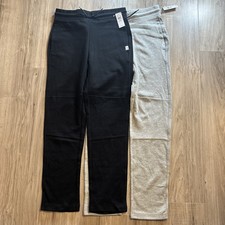 NWT GAP Sweatpants Bundle Gray And Black Draw String Joggers Size XXL 14-16