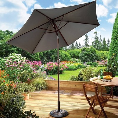 Tilting Parasol 2m or Vented Wind-Resistant Canopy 30
