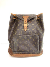 zaino unisex usato LOUIS VUITTON Montsouris GM M51135 monogramma PVC 29701