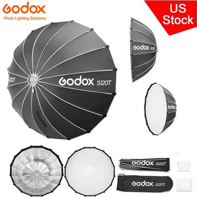 Godox Bowens Mount Softbox S120T 120cm/47.3in Quick Release Umbrella Softbox