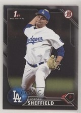 2016 Bowman Draft Draft Picks Silver 128/499 Jordan Sheffield #BD-97 j2c