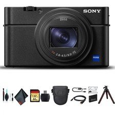Sony Cyber-Shot DSC-RX100 VI Camera DSCRX100M6/B with Soft Bag, Tripod,