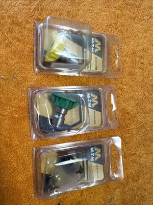 #ad #ad Q•Mi T M Pressure Washer Tips Set Of 3 High 15 25 amp; Low Pressure Detergent $12.95