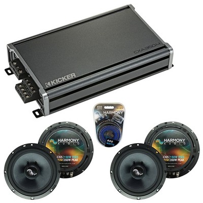 Fits Nissan Maxima 2000-2008 Factory Speakers Upgrade Harmony (2) C65 & CXA360.4