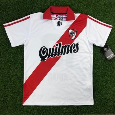 River Plate, Men´s Retro Soccer Jersey, 1999 Aimar #10 (Tallaje Grande)