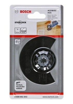 Bosch HCS Segmentsägeblatt ACZ 85 EC Wood, 85 mm, 1er-Pack