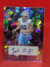 2023 Leaf Pro Set Metal Platinum Zack Kuntz Auto #PL-ZK1 SILVER ICE **14/15**