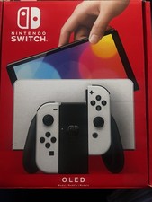 Nintendo Switch OLED Model White Joy-Con Console + Zelda Breath of the Wild