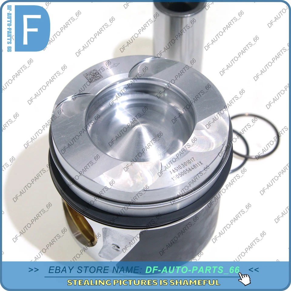 Комплект из 4 поршней STD для Mercedes-Benz W205 C220 W204 CDI Sprinter Vito OM651 2,1 л - Изображение 4 из 4