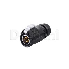 4 Pin Male Quick Connect Waterproof In-Line Power Connector