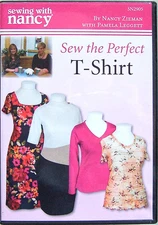 Sewing With Nancy "SEW THE PERFECT T-SHIRT" Instructional Sewing DVD