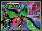 Vintage TMNT Cave Turtle Raph with Tubular Pterodactyl Playmates Near Complete