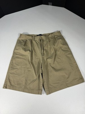 Vintage Polo Ralph Lauren Tyler Short 42T Khaki Pleated Chino