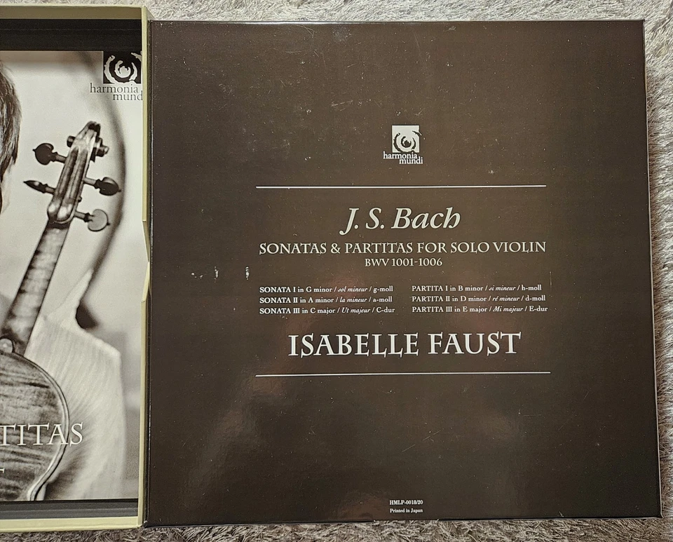 ISABELLE FAUST ' J.S. BACH, SONATAS & PARTITAS ' 1ST. NEW - Image 3 of 3