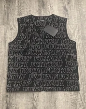 RIPNDIP Mens Quilted Vest sold out size large 