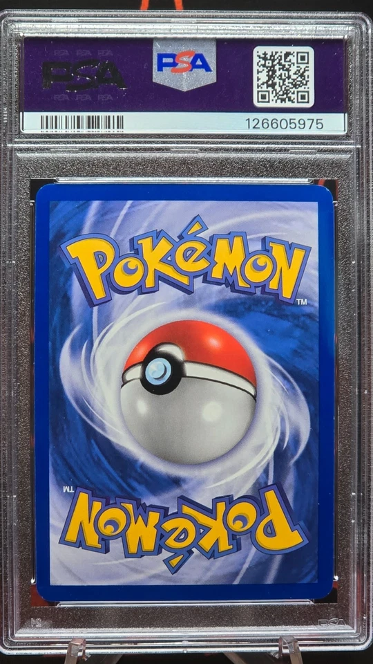 PSA 8 1st Edition Dark Dragonite Holo Pokemon Team Rocket - Image 3 of 3