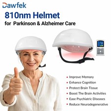 810nm Brain Therapy Helmet Photobiomodulation for Parkinson Stroke Recovery