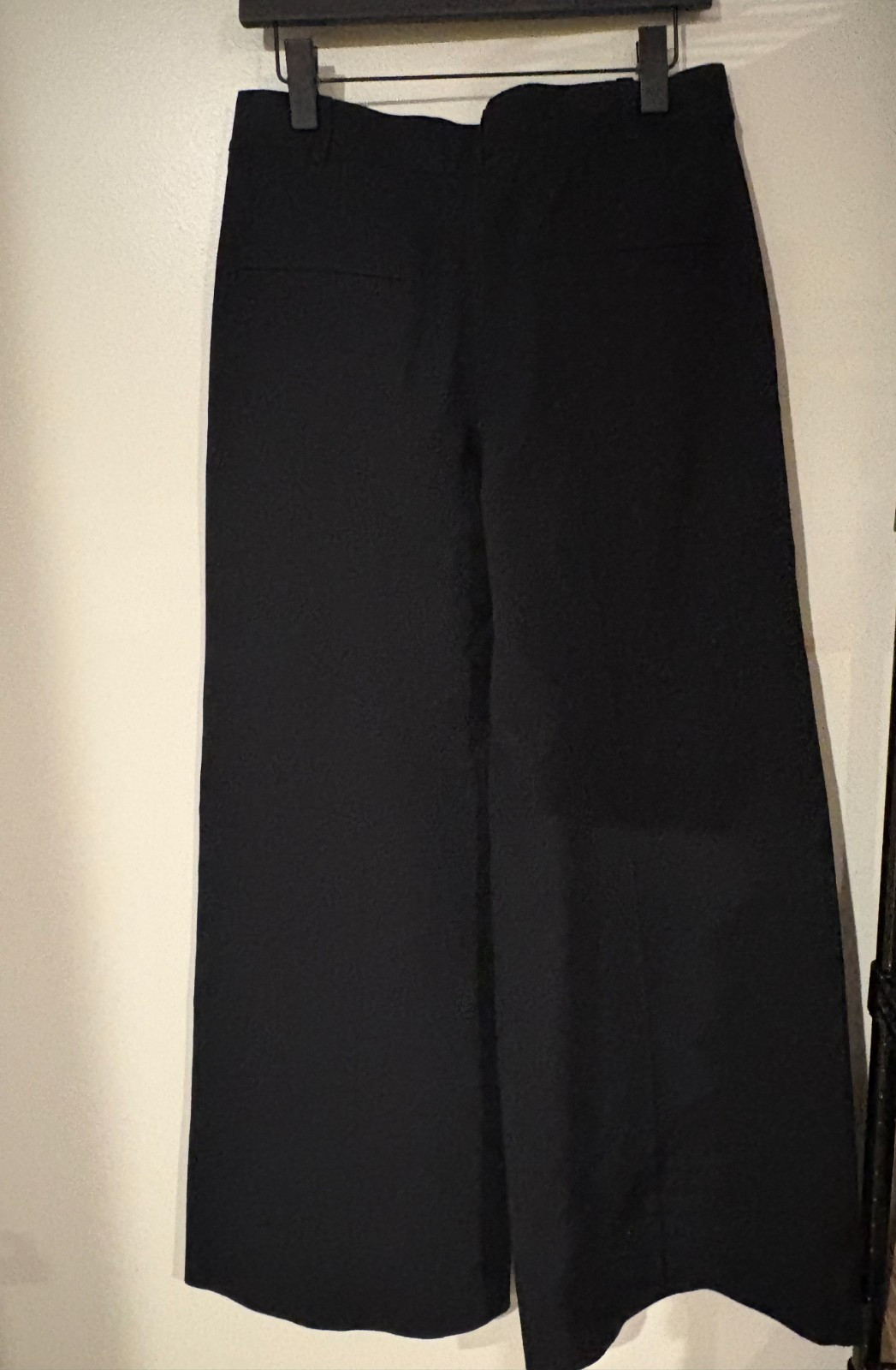 MM Lafleur Women's The Harrison Wide Pleated Jean Color: Black NEW! image 3