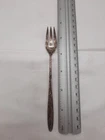 Towle Rose Solitaire Sterling Silver Cocktail Fork
