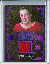 2017-18 - In The Game - Vintage Memoribilia - Jean Beliveau (002/005)