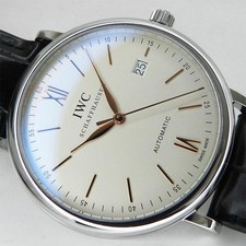 IWC Watch IW356517 Portofino Automatic 40mm Silver dial Mens SS Date 6