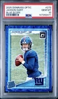 2025 Jaxson Dart Panini Donruss Optic Rated Rookie Blue Scope Prizm PSA 10 POP 2
