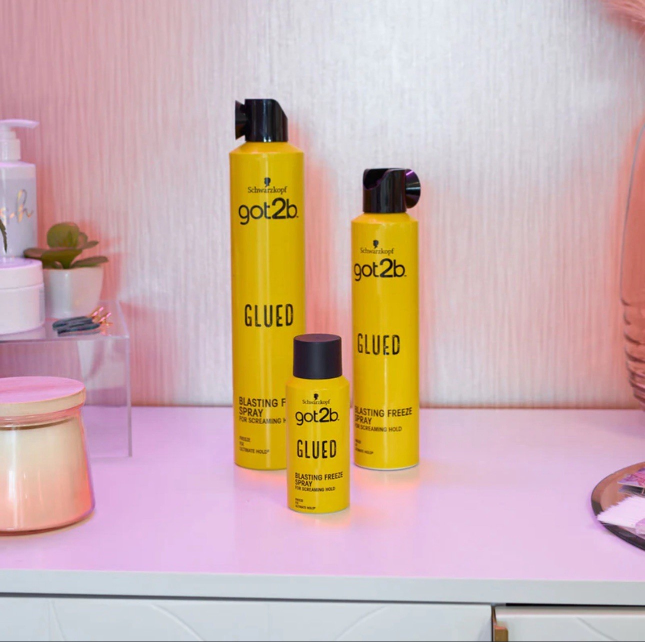 Got2b Glued Blasting Freeze Hairspray 2oz(travel Size)