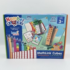 Hand2Mind Numberblocks Mathlink Cubes 11-20 Activity Set 290 pcs NEW