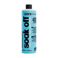 Onyx Professional Soak off Formula Nail Polish Remover, 16 fl oz