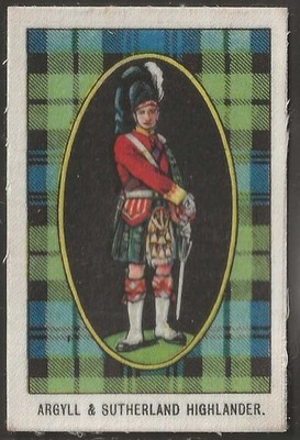 MEINE WOCHE - UNSERE SOLIDEN JUNGEN 1915 (SEIDENSEIDE M14) - #04 - ARGYLL & SUTHERLAND 