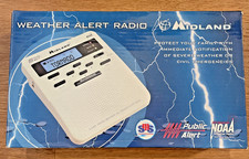 Midland Digital Emergency Weather Hazard Alert Radio Model WR 100 NOAA