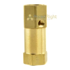 3/4" In line Air Compressor Check Valve Inline Brass Side Unloader Port