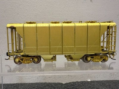 Overland Models Brass HO Scale 1390 B&O N-34 Covered Hopper Wagon Top Type