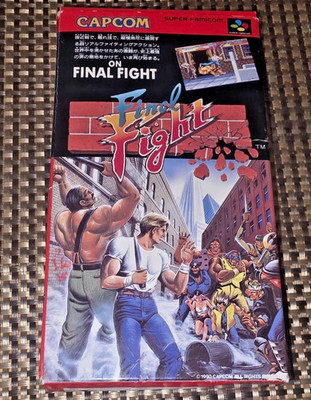   Final Fight - Super Famicom / SNES (CIB / Japan Import)   Capcom Beat 'em Up