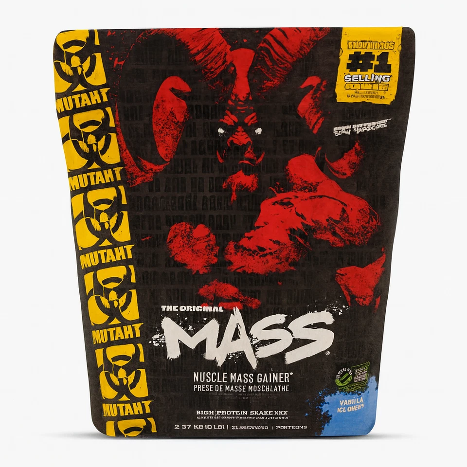 (10,13 EUR/kg) Mutant Mass 2270g Beutel Weight Gainer Kohlenhydrate Masse