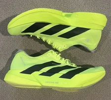 Adidas Adizero Adios Pro 4 Lucid Lemon Black Running Shoes Mens Size 8.5 JR6364