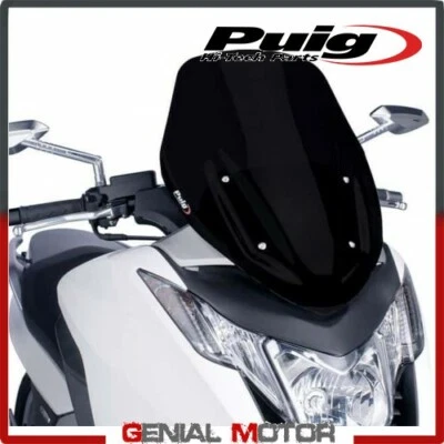 PARE-BRISE PUIG NOIR 6283N HONDA INTEGRA 700 2012 / 2013 - Photo 1/2