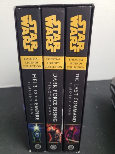 SIGNIERT x4 Thrawn Trilogie verpackt Set Star Wars Legends Erbe Imperium Timothy Zahn - Bild 8 von 9