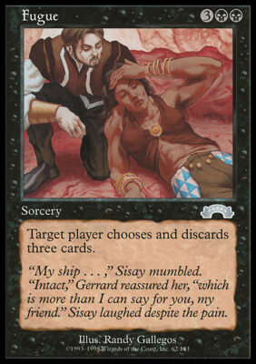 Magic the Gathering MTG Fugue (62) Exodus   LP