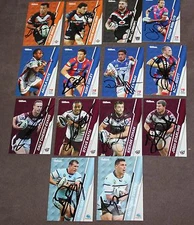~*LOT OF 45 HANDSIGNED CARDS*~2015 TRADERS INC 4 FACES OF THE GAME~*~+ COA 