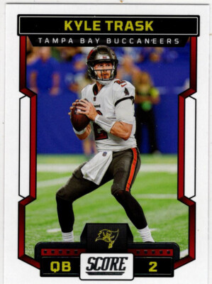 2023 Panini Score Football Kyle Trask No. 62 Tampa Bay Buccaneers