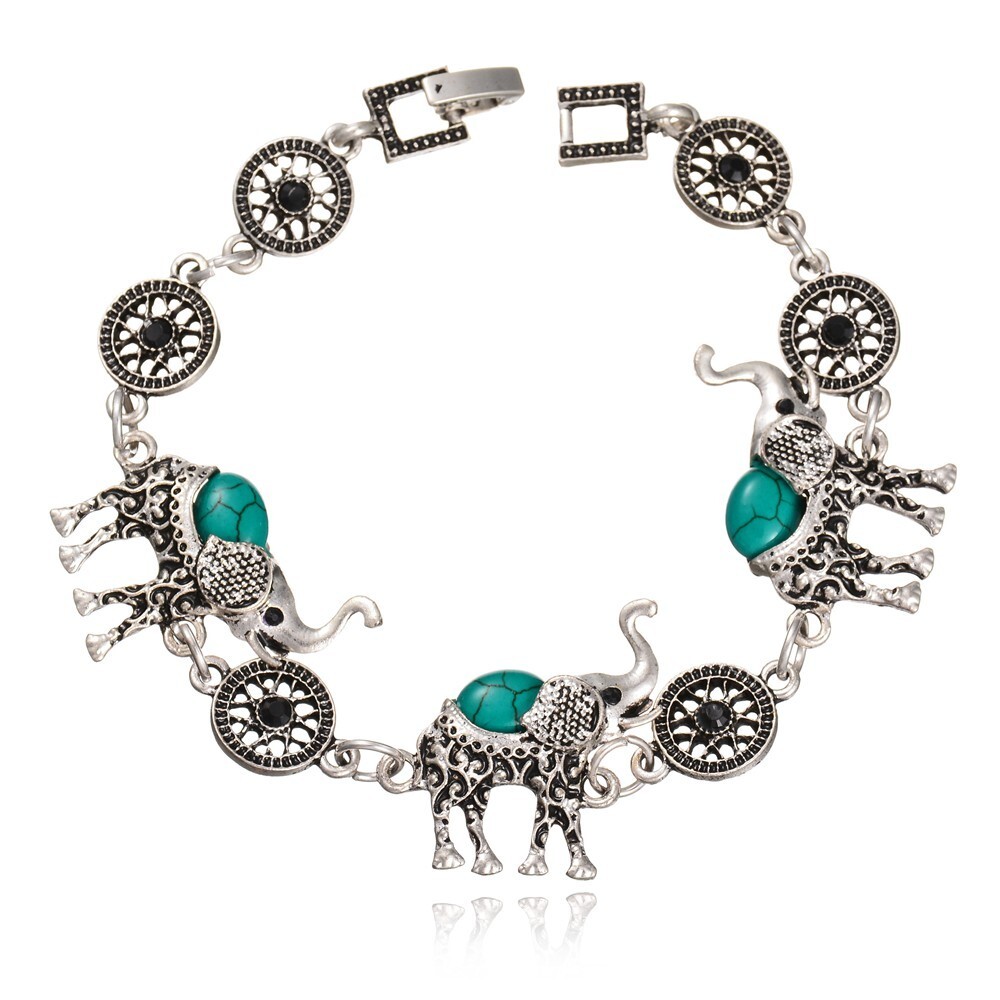 Elefante Gufo Toro Collana Con Ciondolo Orecchini Bracciale Per