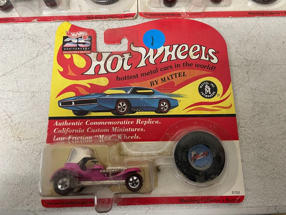 ЛОТ ИЗ 6 Hot Wheels Collection Эксклюзивная Серия 2 Redline Заказной Mustang - Изображение 2 из 4